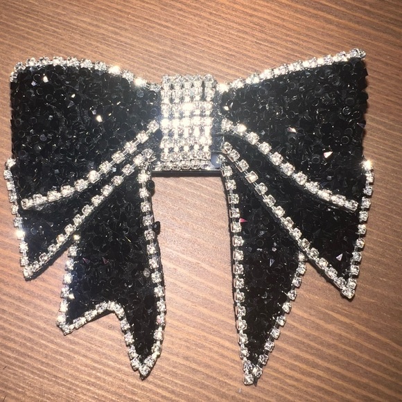 Rhinestone Bow Decor Hair Clip - Picture 3 of 5